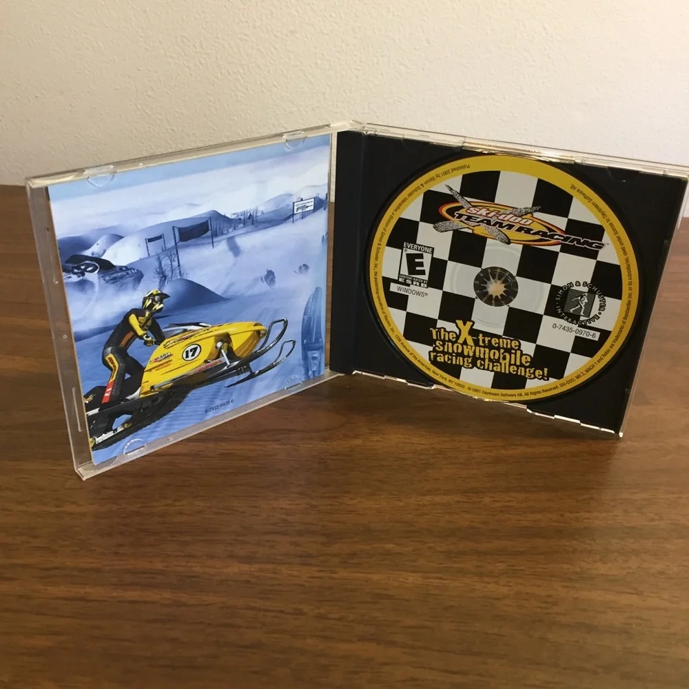 Ski-Doo Team Racing PC Game - Yellow
